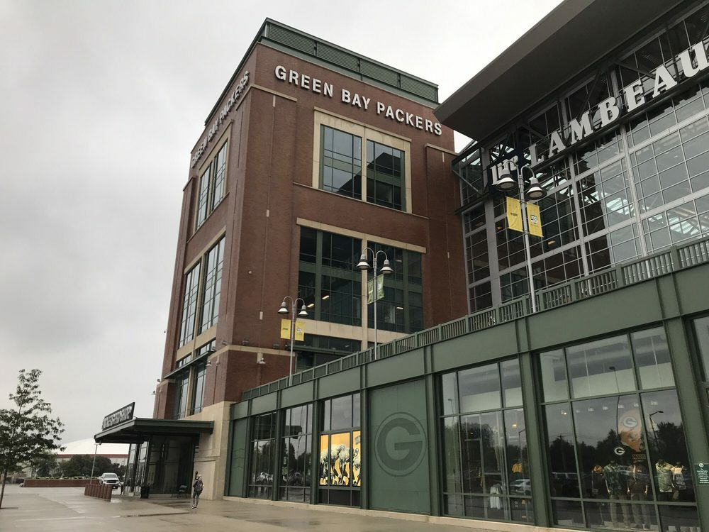 Green Bay Packers Collectors' Series Football and $100 Packers Pro Shop ...